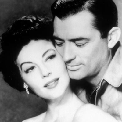 Ava Gardner and Gregory Peck in Snows of Kilimanjaro.