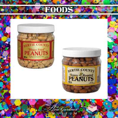 Bertie County peanuts holiday graphic