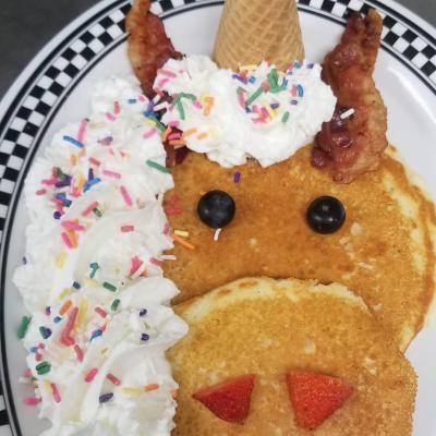 Bristol 45 Diner Unicorn Pancakes