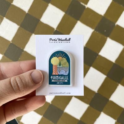 Paris Woodhull Pin