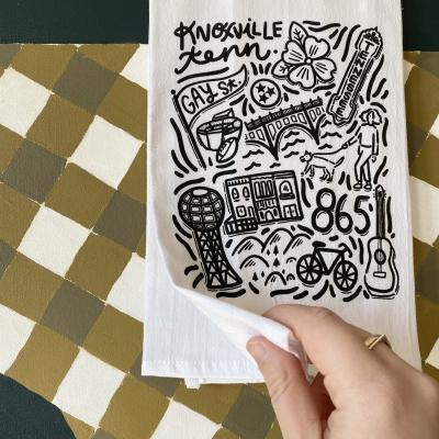 Paris Woodhull Tea Towel