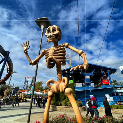 Halloweekends skeleton