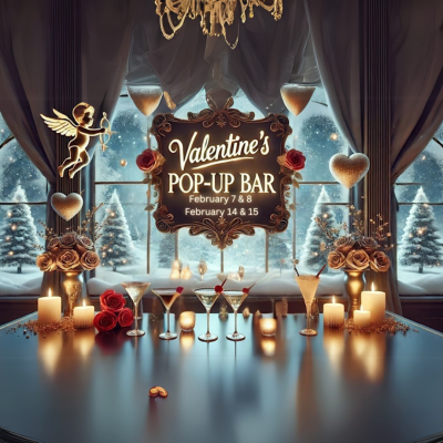 Vinoski Winery in Rostraver is turning up the heat (and the fun) this Valentine's season with its pop-up bar.
