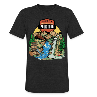 Pour Tour 3.0 black t-shirt design