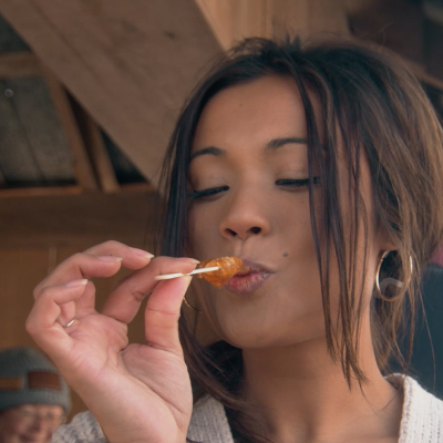 woman eating