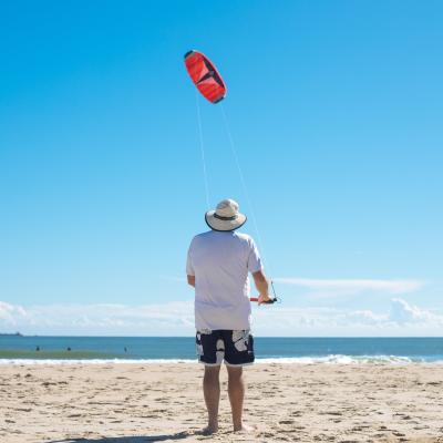 beach, kiting, outdoors