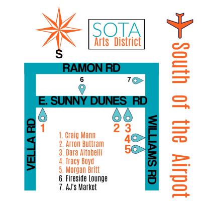SOTA Art District Map