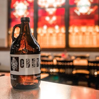 Growler from Obed & Isaac's