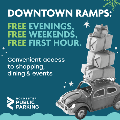 Downtown Parking Graphic City of Rochester
