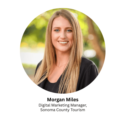 Morgan Miles, Sonoma County Tourism headshot