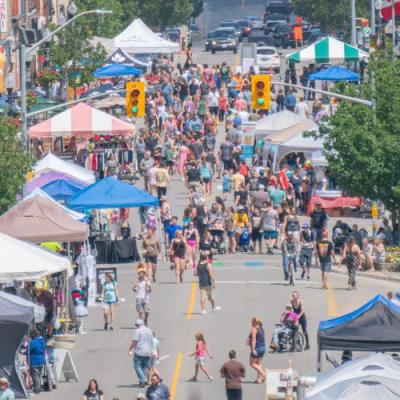 summer streetfest - Woodstock