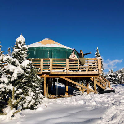 Pearl Lake State Park Winter Yurts