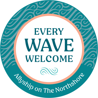 Every Wave Welcome Allyship Sticker