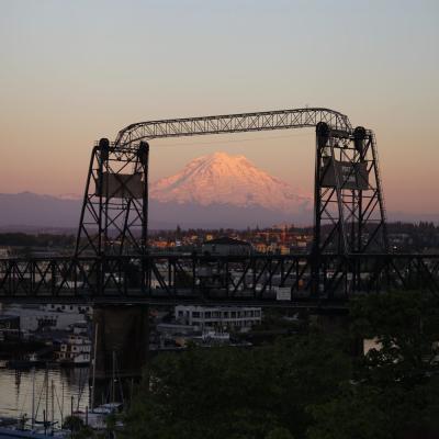Sunset at Fireman's Park in Tacoma