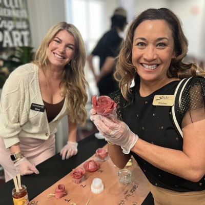 Grazing Theory, Salami Making Rose Workshop