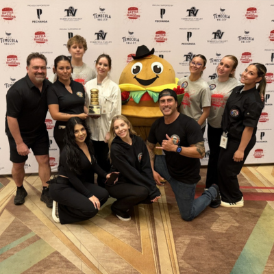 The Breakfast Club restaurant staff and culinary students