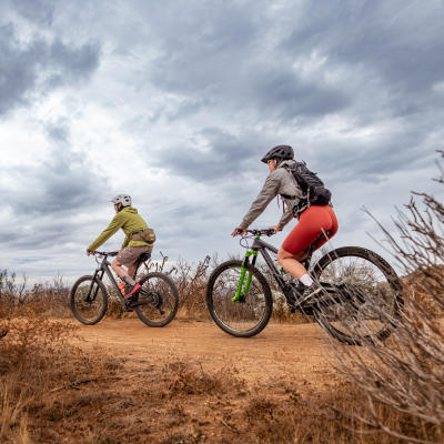 Biking in 10Lake Valley