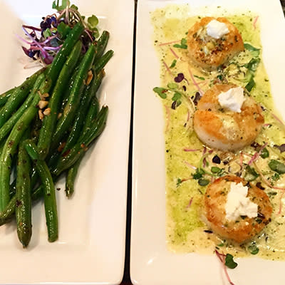 Scallops and Asparagus