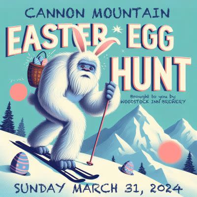 Cannon Mountain - Easter Egg Hunt Promo Graphic