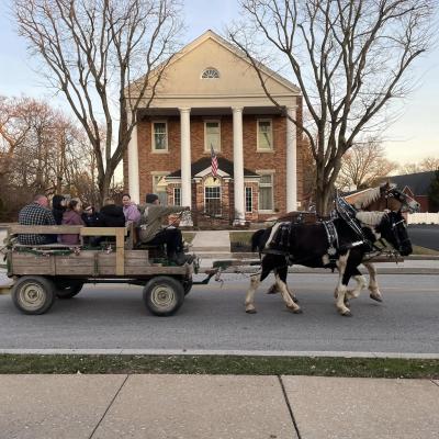 Stewartstown Christmas Market carriage ride