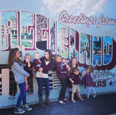 Greetings From Aggieland Mural