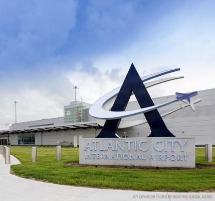 Atlantic City International Airport (ACY) entrance