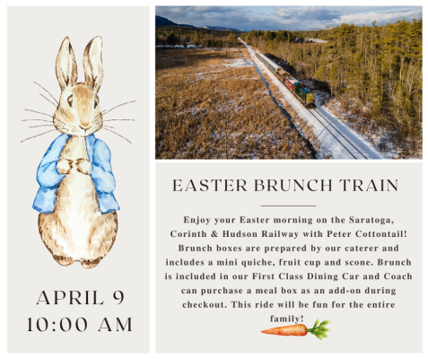 Easter Brunch Train information