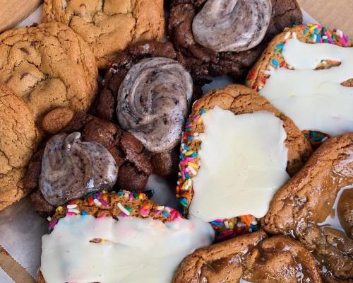 Assortment of cookies from Baked!