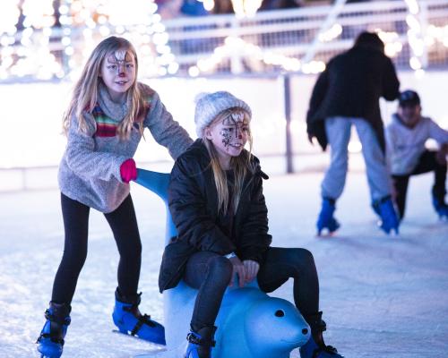 Snow at Santa's Wonderland