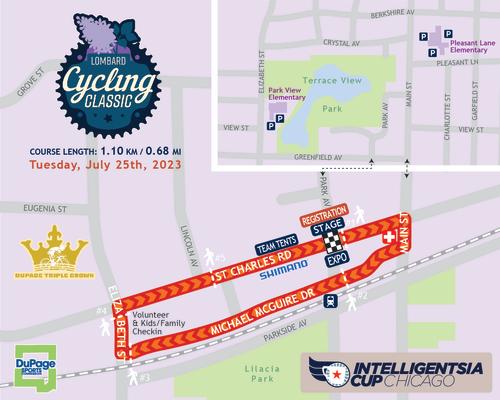Lombard Cycling Classic NEW MAP