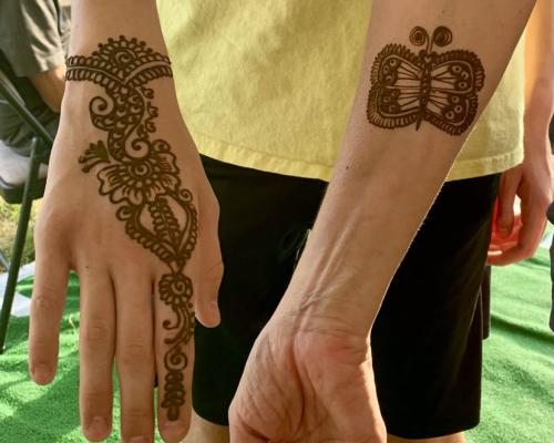 Indiana State Fair henna tattoos