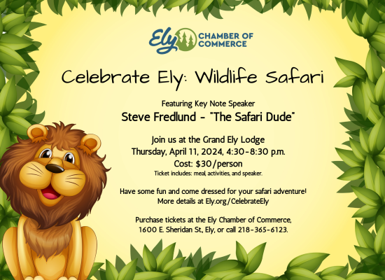 Celebrate Ely Safari Flyer