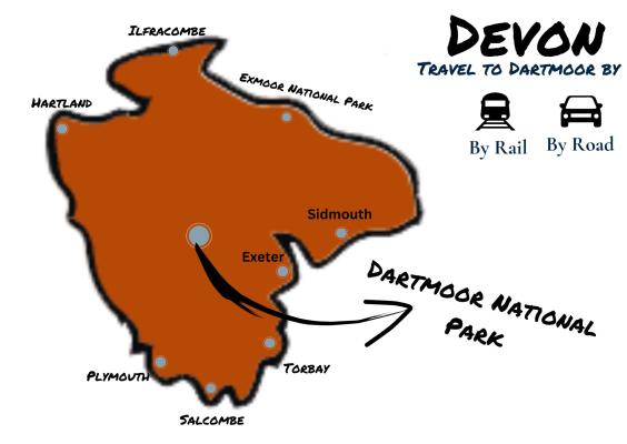 Dartmoor map