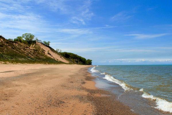 Beach at Indiana Dunes National Park