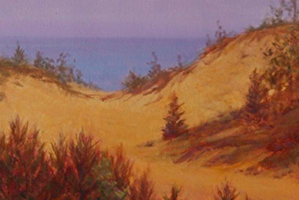 The Story of Painting "Indiana Dunes"