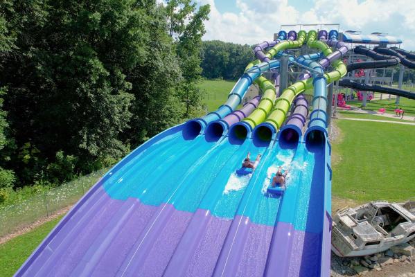 Deep River Waterpark Slides