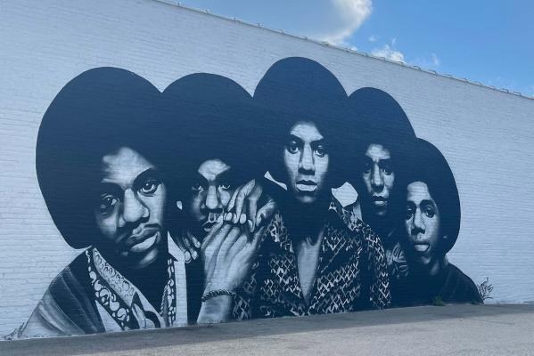 Jackson 5 Mural in Gary