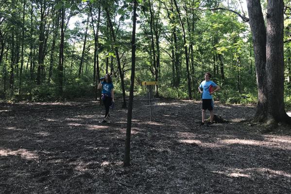 Lemon Lake County Park playing disc golf