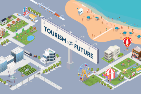 Tourism is the Future graphic