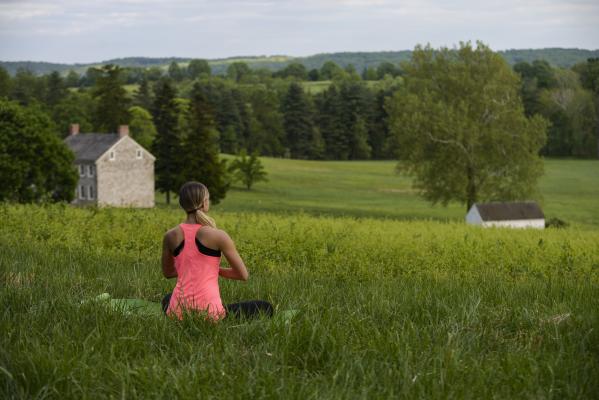 Yoga at Valley Forge Park