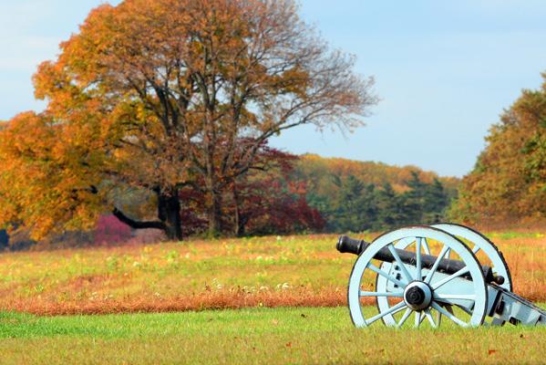 Valley Forge Park Fall Cannon