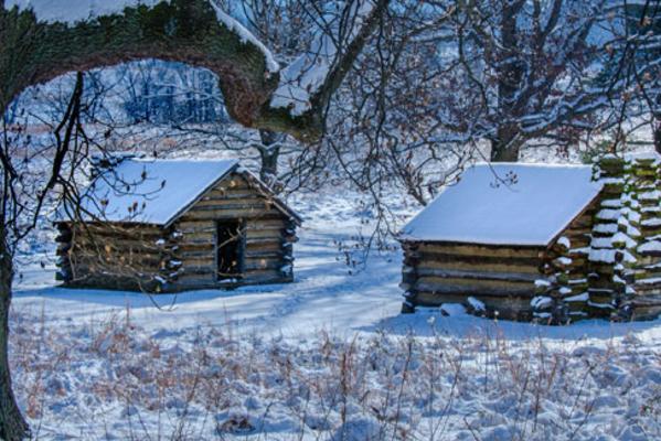 Valley Forge Park Winter Huts