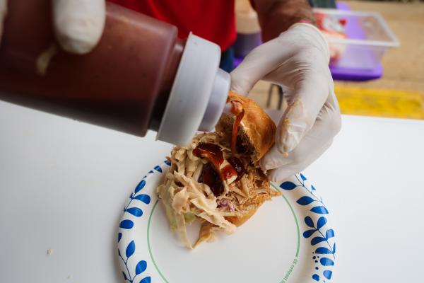 Slider Bite at Taste Addison