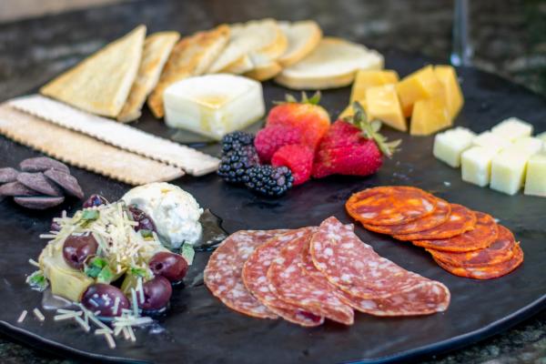 DH Lescombes Winery and Bistro Charcuterie Board