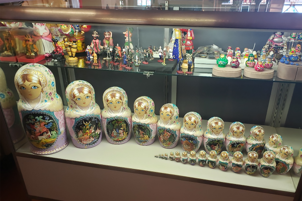 Photo of Russian nesting dolls at Taste of Europe