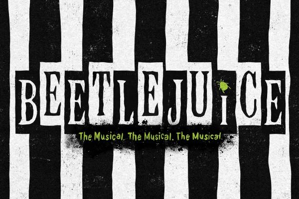 Beetlejuice Musical promo card