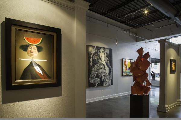 Sculpture and Art Fill the Space at Russell Collection Fine Art Gallery