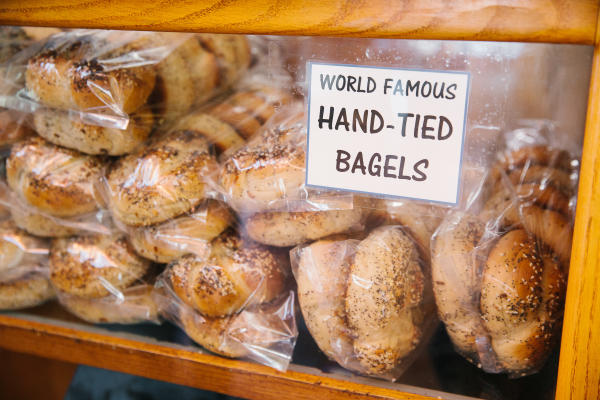 Hand-Tied Bagels