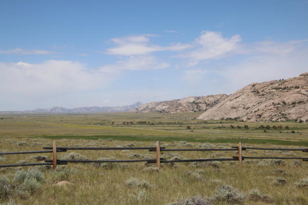Hike at Devil's Gate View of the High Desert Rolling Hills