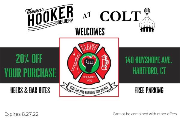 Thomas Hooker Brewery Discount for IABPFF